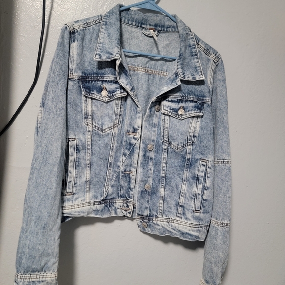 Free people oLight Blue Denim Jacket - Picture 2 of 5